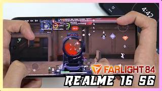 Realme 16 5G Farlight 84 Gaming Test | Dimensity 6400 Turbo, 120Hz AMOLED FPS Test