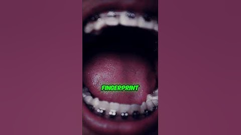 Your Tongue Print is Unique?!