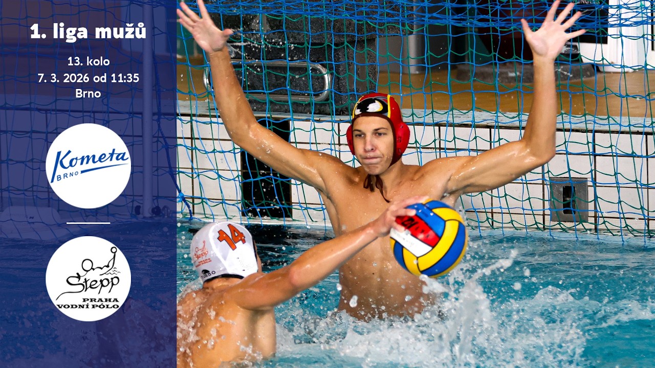 I. liga mužů | 13. kolo | 32- KPSP Kometa Brno vs. UKVP Stepp Praha