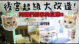 【黃阿瑪的後宮生活】後宮超級大改造阿瑪們回家的反應