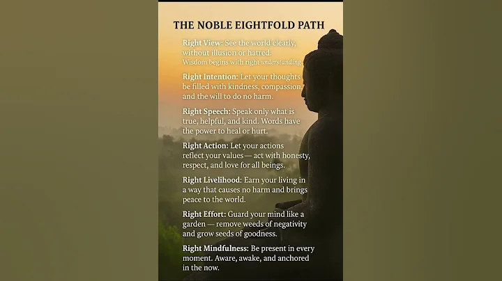 The Noble Eightfold Path | Teachings of Buddha for Inner Peace & Enlightenment