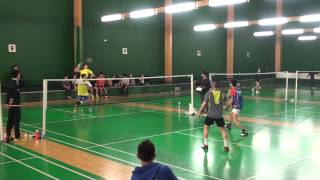 Vsaf Badminton Tournament 2015- Men Doubles