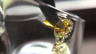 Macro Melt Shot on Quartz banger 710 bho errl