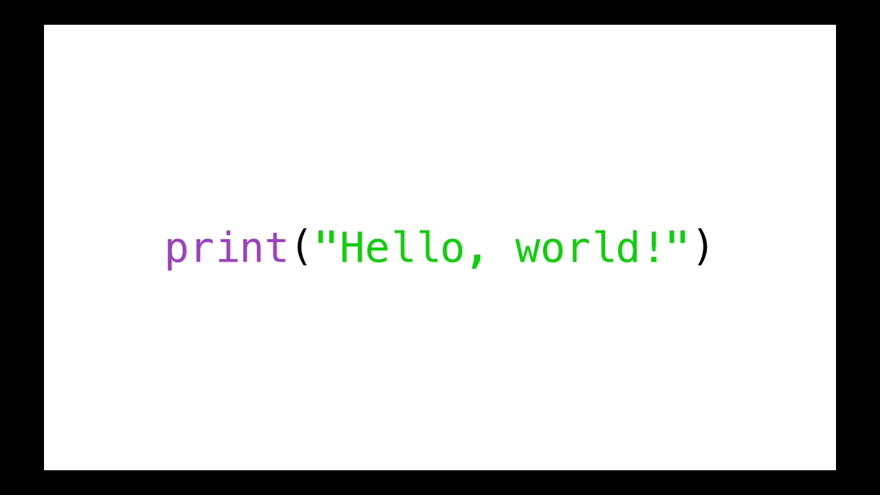 Learn to Code 2018 Session 1 - YouTube
