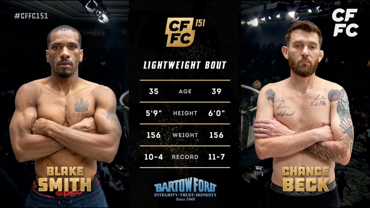 Blake Smith vs. Chance Beck | Full Fight Replay | CFFC 151 - YouTube