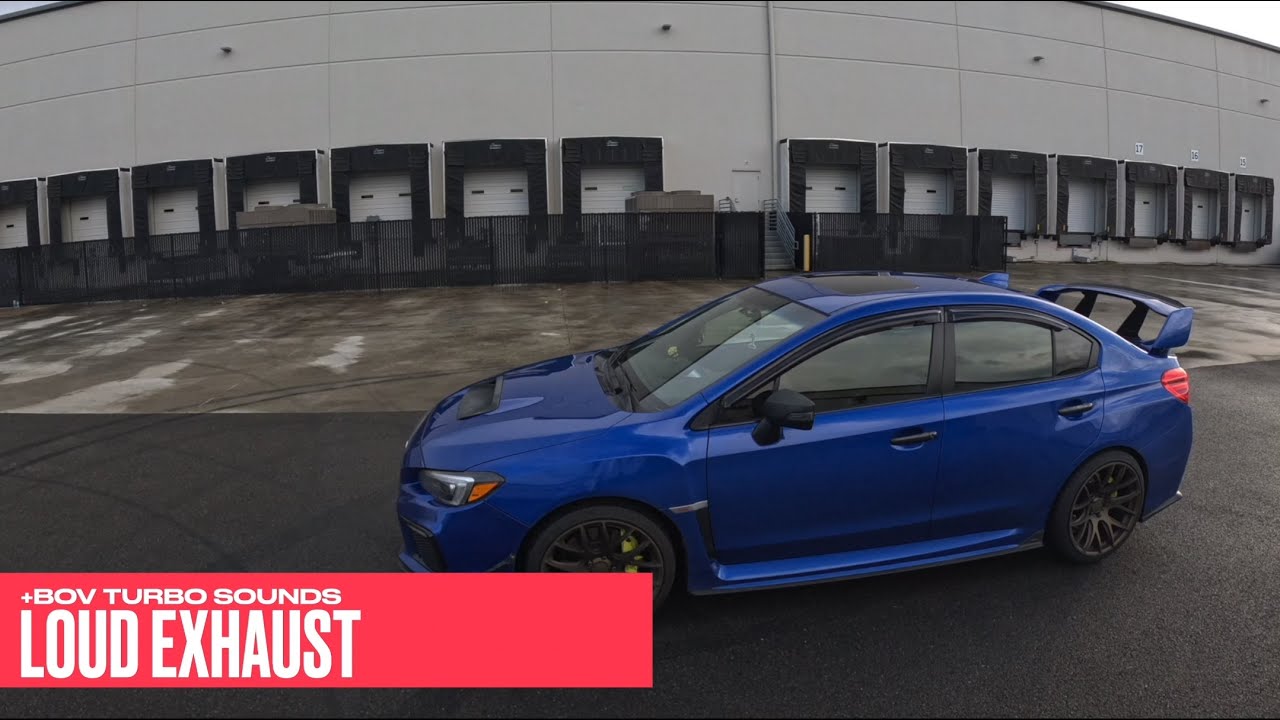Stage 3+Subaru WRX STI POV Drive! (LOUD Exhaust, and Turbo Noises