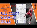 Full court fireup top 3 basketball warmup drills