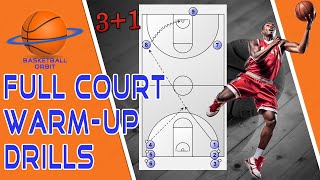Full Court Fire-Up: Top 3 Basketball Warm-Up Drills