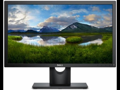 Распаковка монитора Dell E2218HN. Офисный трудяга.
