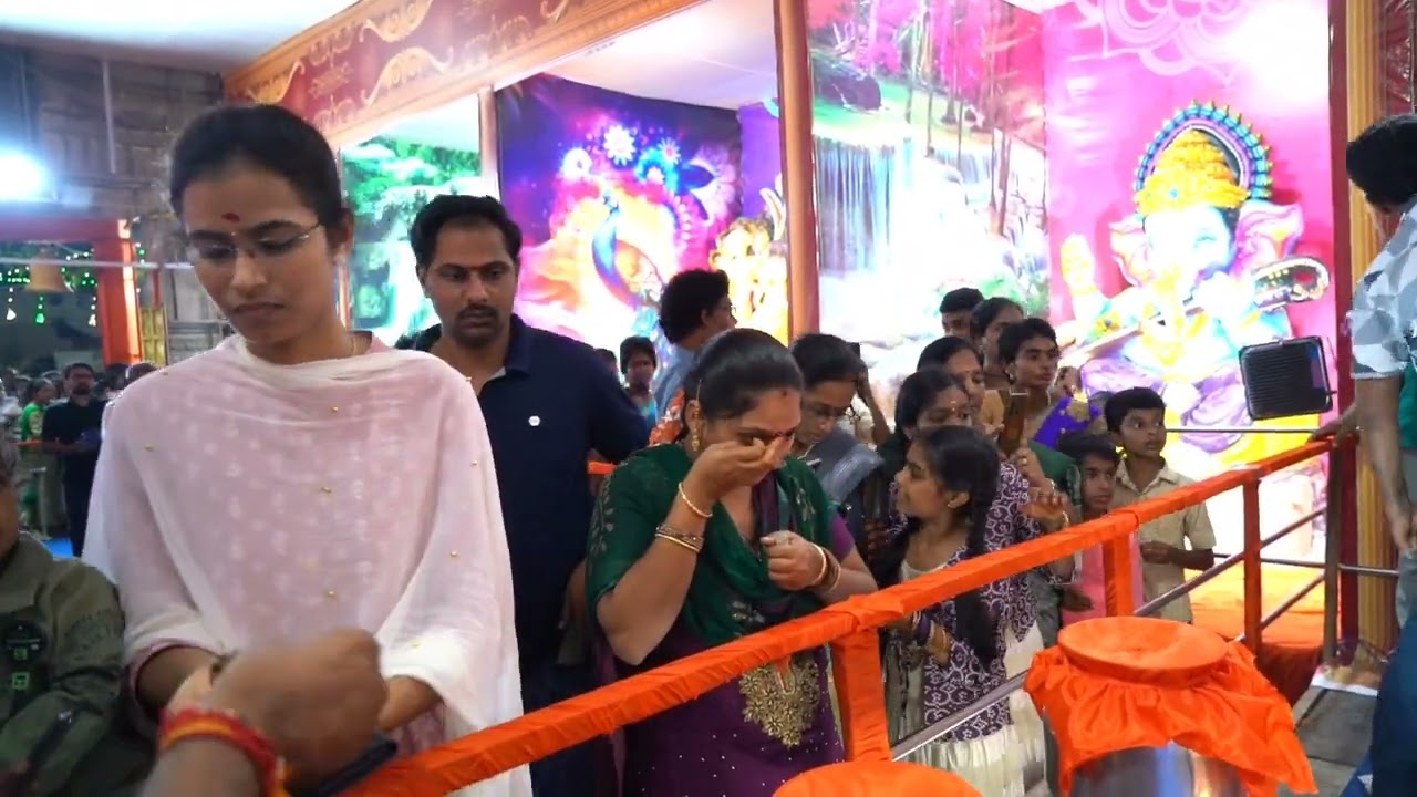 MA GANAPATI 1ST DAY PUJA. BOBBILI. 2023.