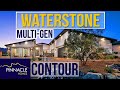 Waterstone Pinnacle Homes Multi Gen - Southwest Las Vegas - Contour Model - Semi Custom Homes