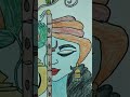janmashtami drawing #music #flute #song