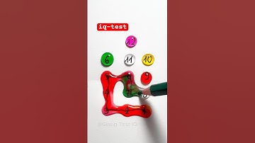 Thử nối giọt nước từ 1 đến 11 -Đừng để sai! #shorts #quiz #iqtest #gaming #drawing #line