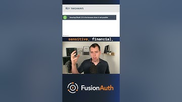 Secure OAuth In Browser is not possible The Insecurity of OAuth 2.0 in Frontends#programming #coding