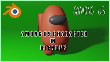 Among Us Character in Blender - Simple Tutorial