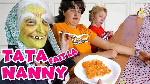 Tata GNANGNAN  fait la NANNY