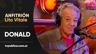 Donald: Tiritando - Cosquillas - Compañeros - Anfitrión, Lito Vitale
