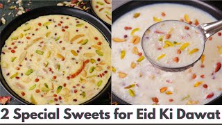 2 Yummy Eid Special Recipes -  Sheer Khurma & Instant Kheer | Eid Recipes by Aarti Madan 1,993 views 1 month ago 9 minutes, 16 seconds