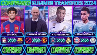 🚨 ALL LATEST CONFIRMED TRANSFERS 2024 AND RUMOURS, 🔥🤪 Guimarães, Modrić, mbappé,zidane ✅️