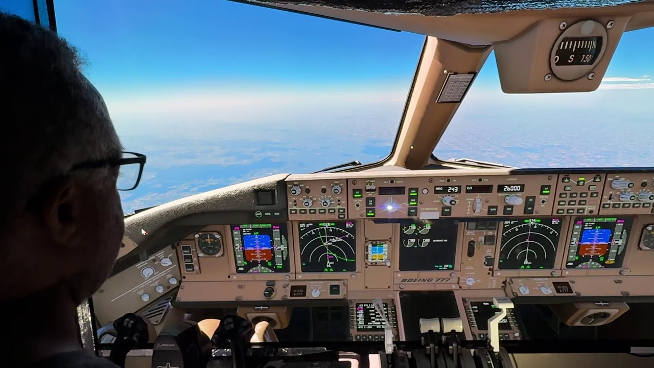 Part1 Pan AfriSim Live Stream - Testing Live stream X-Plane 12 - FlightFactor B777-200 V2