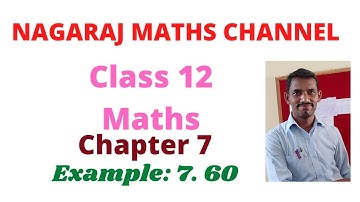 Example:7.60 CLASS 12 MATHS