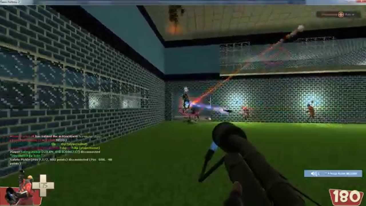 Team Fortress 2 Soldier VS. Pyro Server-wide Madness!