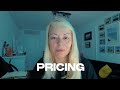 how do you set your pricing as you get started in your business