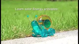 Bricstar DIY solar self-installing snail robot science kits for kids educational toys