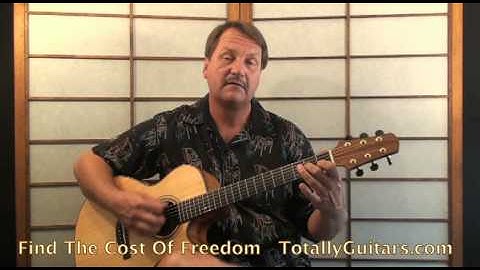 Find The Cost Of Freedom by CSNY - Acoustic Guitar Lesson Preview from Totally Guitars