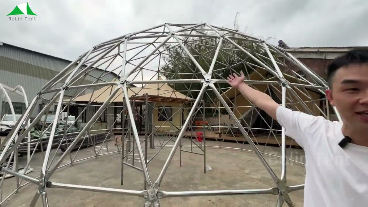 Glamping Dome Steel Frame 