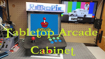 How to build a Tabletop Raspberry Pi 4 Arcade Cabinet