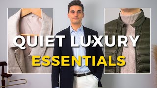 9 Quiet Luxury Essentials Every Man Needs