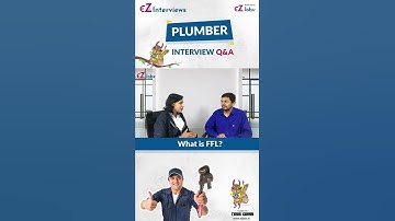 || Plumber Interview Questions and Answers in English I What is FFL? ||