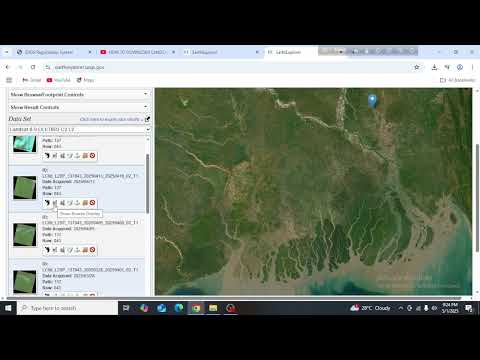 01 IUBAT GIS || Download Landsat 8 Data (LC File) from USGS