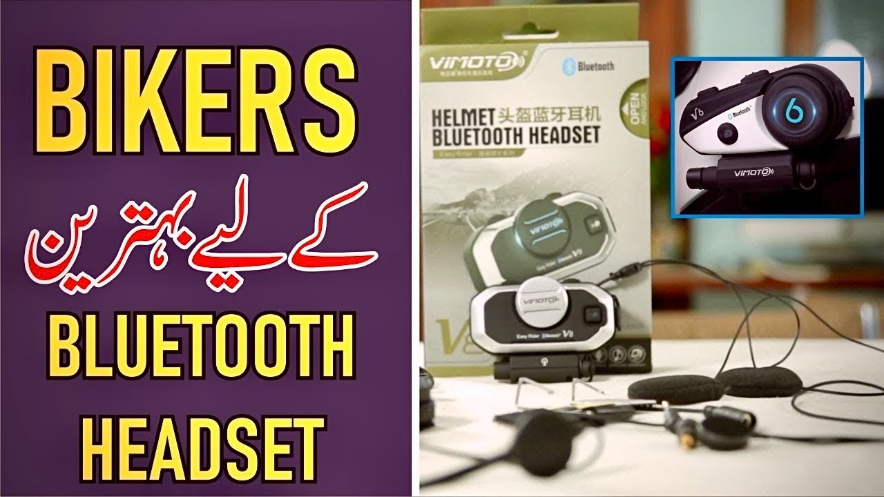 Helmet Bluetooth Headsets in Pakistan Vi Moto Bluetooth Headsets