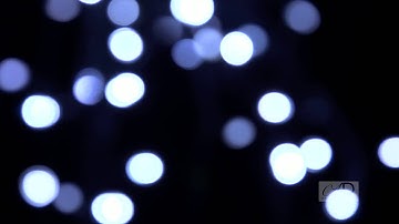 Studio - Close shot of bokeh gently swaying