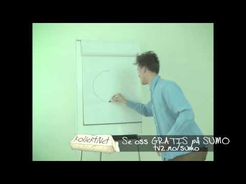 Video: Hvordan tegner du en sirkel i lerret?