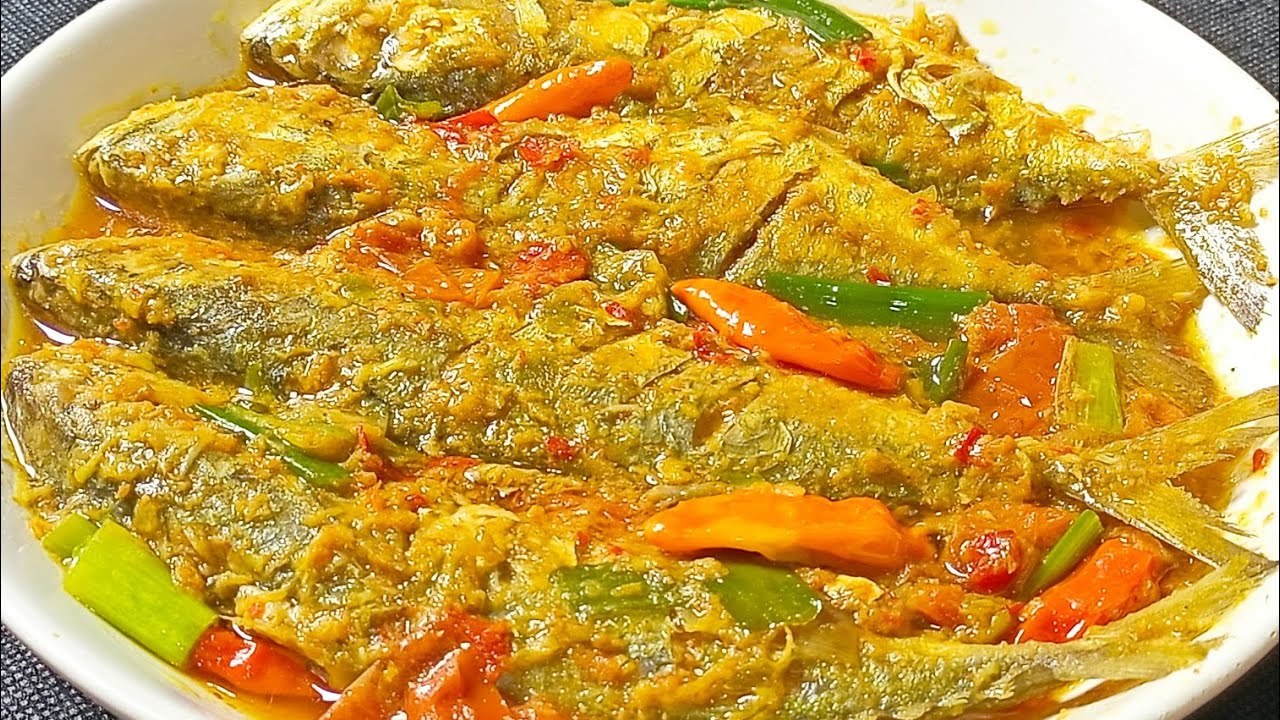 NIKMATNYA...IKAN KEMBUNG DIMASAK KAYA GINI ENAK BANGET || olahan ikan