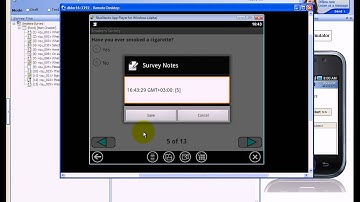 SurveyToGo Getting Started 04 - Collecting Data