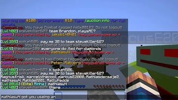 Minecraft Gameplay Kit-pvp Shadowblockz People Anti-Knockback Hacking Again!!