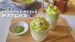 Dalgona Matcha | Dalgona Style Matcha Recipe | Non-Dairy Matcha Cream