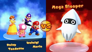 Mario Party 10 - Mario vs Toadette vs Daisy vs Waluigi - Chaos Castle (Master CPU)