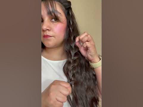  Cute half up braid #braidedhairstyles #braidideas #hairtutorials - YouTube