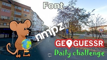 Geoguessr Daily Challenge - NMPZ - I Was Duped By The Font