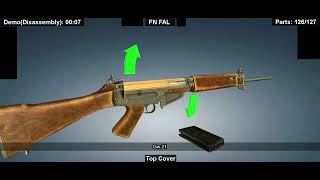 FN FAL - Disassembly &amp; Assembly (Auto Demo) (World of Guns: Gun Disassembly)