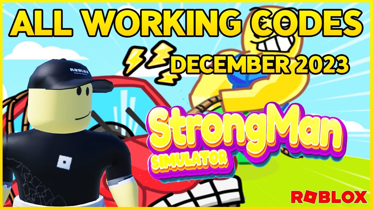 Strongman Simulator codes for December 2023