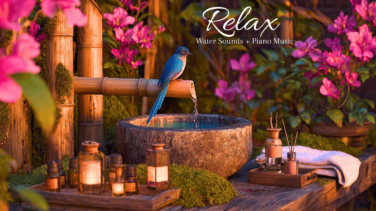 🧘‍♂️ Spiritual Healing: Deep Piano & Water | Meditation, Yoga, Zen & Relaxation