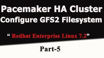Redhat Pacemaker Cluster- Configure GFS2 File System-Part-5