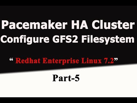 Redhat Pacemaker Cluster- Configure GFS2 File System-Part-5