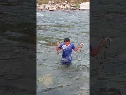 fishing time in daraudi river gorkha Nepal.